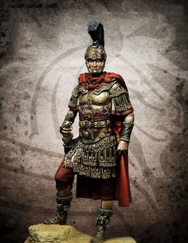 Новата поставка за римски воин в разглобено формата 1/24, Фигурка от смола, неокрашенная модел, Комплект