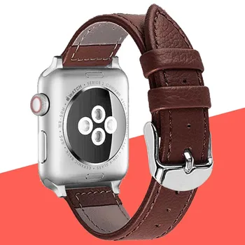 Кожена каишка single tour за apple watch band 4 44 мм 40 мм гривна каишка за часовник iwatch series 4/3/2/1 38 мм 42 мм взаимозаменяеми каишка