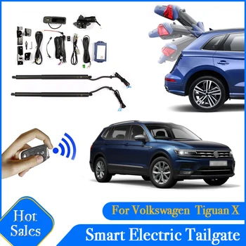 За отваряне на багажника с електрически люк, Смукателна задната врата, Интелигентна-часова повдигане на задната врата за Volkswagen VW Tiguan X 2016 ~ 2022 Специална оферта