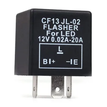 За 3-за контакти електронно led реле CF-13 от 12-волтов мигач за определяне на поворотника