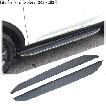 Подходящ за Ford-2020 explorer 2 елемента лява дясна степенка на страничните стъпала на nerf bar автомобили педала на страничната стълба от страничната греда