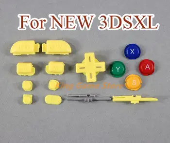 1 комплект Оригинални Бутони за Пълното включване на Нов 3DSXL 3DSLL D Pad ABXY L R ZL ZR за новия 3DS XL LL