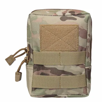 Универсална градинска поясная чанта подсумок за списания Лека ловна чанта iPhoneX, военна медицинска чанта Molle