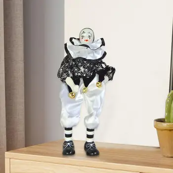 Кукла-клоун, забавни колекция, играчка кукла-арлекин за парти в чест на рождения Ден