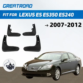 За Lexus ES ES350 ES240 въз основа на 2007-2012 Калници Калници Предните и Задните Калници Калници Крило 2008 2009 2010 2011 Комплект Брызговиков