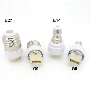 Лампа E27 E14-G9 с Датчиците на Притежателя на лампата в контакта За преобразуване на електрически крушки E14-G9 E27-G9 Основен титуляр тип Адаптер Огнезащитни б