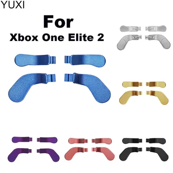 Аксесоари за електронни машини YUXI Метални остриета за безжичен контролер Xbox Elite серия 2, резервни части, 4 бр.