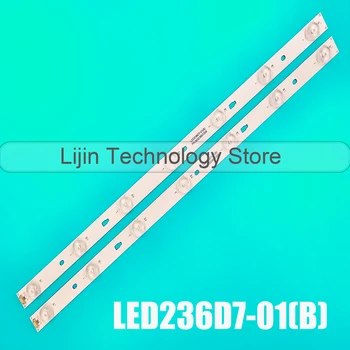 Led ленти осветление за JVC LT-24MU360 LT-24M450 LT-24M550 LE24B8000T LED236D7-01 (B) V236BJ1-P01 TF-LED24S38T2 PLE-2405HD