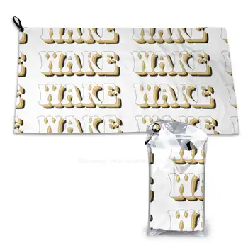 Wake Forest Заводные Гъба За Къпане Быстросохнущее Кърпа За Душ Wake Cool Фънки Forest Winston Salem Wfu Demon Deacons North