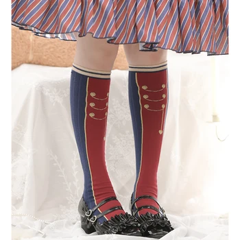 Лешникотрошачката Лолита чорапи памучни чорапи в женски униформи, jk Lolita Японски чорапи harajuku kawaii