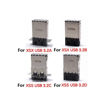 10 бр. USB порт за конзолата Xbox X series/S, USB3 порт.2 за XSX XSS, високоскоростен USB конектор