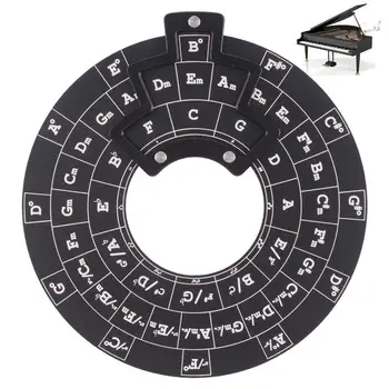 Мелодический инструмент Китарните акорди Инструмент Circle Of Fifths Инструмент за музикални мелодии Инструмент за акорди за музиканти, начинаещи автори на песни, за деца и възрастни