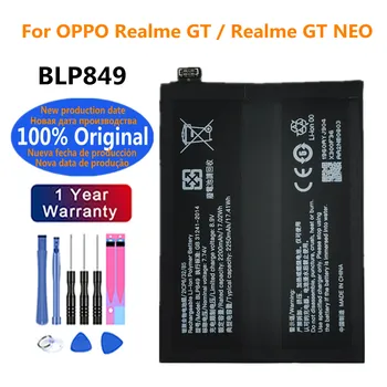100% Оригинален нов батерия BLP849 капацитет от 4500 mah батерии за мобилни телефони OPPO Realme GT/Realme GT NEO