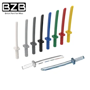 BZB MOC 21459 Нож Нинджа Творчески Градивен елемент на Модел на Децата си САМ 