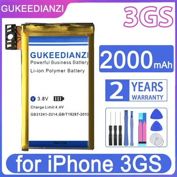 Преносимото батерия GUKEEDIANZI за Apple iPhone 3G 3GS SE SE 2020/2 Batterij + песен-НОМЕР.