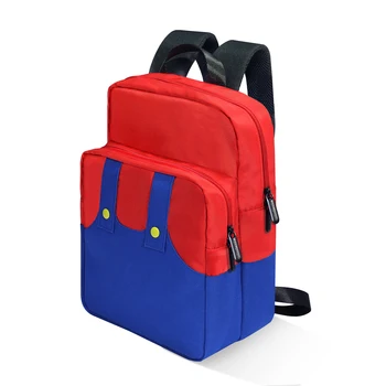 Стилна раница Марио Пътна чанта за Nintendo Switch OLED NS Steam Deck Училище раница за студент