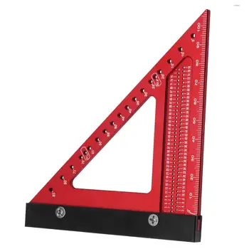 Владетел с триъгълен ъгъл инструмент за измерване на ъгъл инструмент за измерване на дърводелски инструмент за инженер, дърводелец, архитект, дърводелец