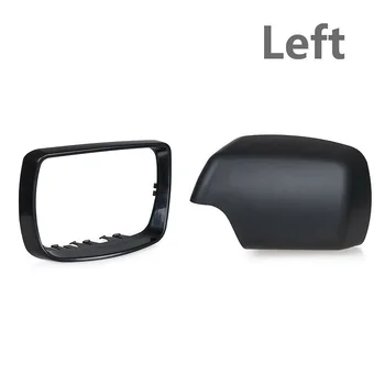 На капачката на лявото/дясното огледало от страната на водача и подреден пръстен, изработени за BMW X5 E53 2000 2001 2002 2003 2004 2005 2006 LH