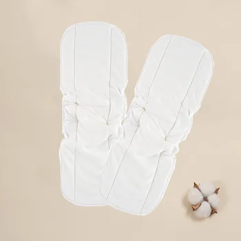 2 ЕЛЕМЕНТА Нов материал за Многократна употреба миещи Графеновые втулки за детски памперси за филтър памперси един размер
