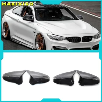 Седалките на огледалата за обратно виждане, за BMW F80 M3 F82 F83 M4 2015-2018 ABS карбоновое влакна Лъскаво черен